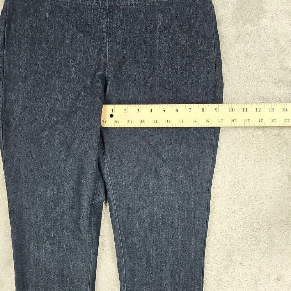 NYDJ Jeans Womens Size 6 Pull On Jegging Ankle Shapewear Slimming Stretch Denim - Picture 10 of 12